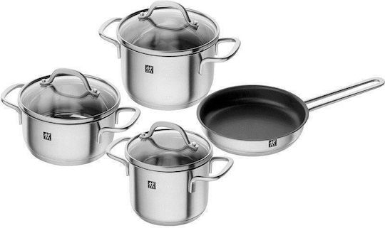 Zwilling J.A. Henckels Комплект Съдове за Готвене от Неръждаема Стомана 4 Части
