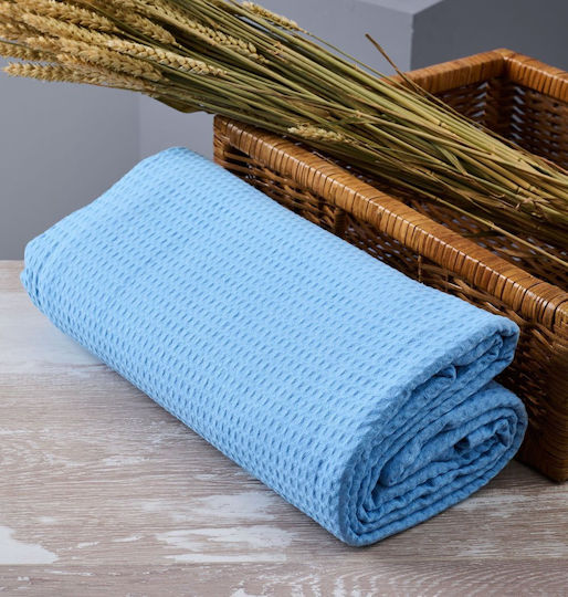 Cokitex Summer King Size 265x280εκ. Γαλάζια