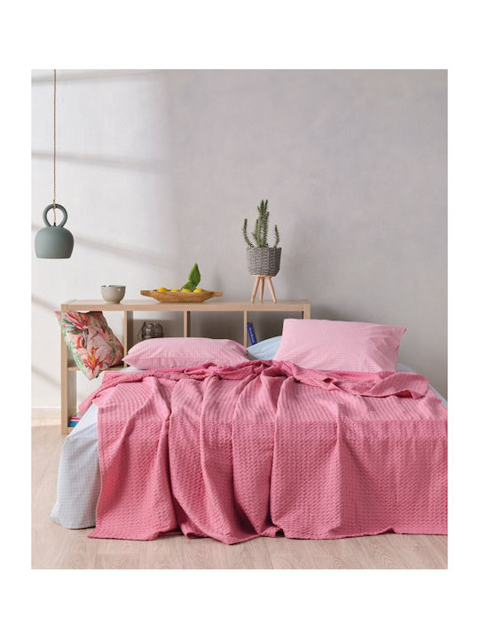 Kentia Loft Illusion Pique Blanket Double 230x250cm