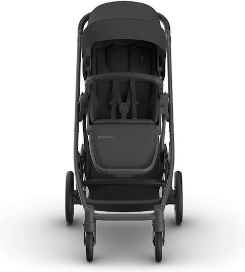UPPAbaby Cruz V3 Ρυθμιζόμενο Καρότσι Μωρού Kατάλληλο για Nεογέννητο Black 12kg
