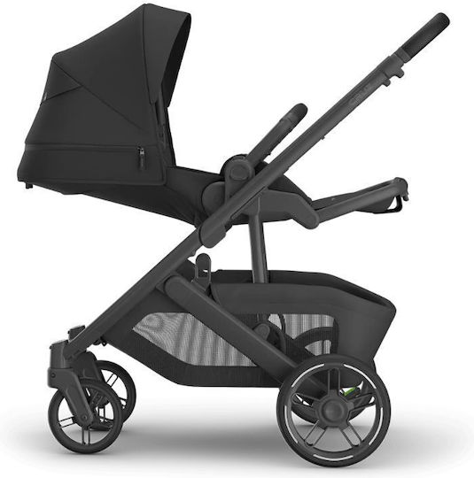 UPPAbaby Cruz V3 Ρυθμιζόμενο Καρότσι Μωρού Kατάλληλο για Nεογέννητο Black 12kg