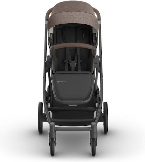 UPPAbaby Cruz V3 Reversible Baby Stroller Suitable for Newborn Mocha Melange 12kg