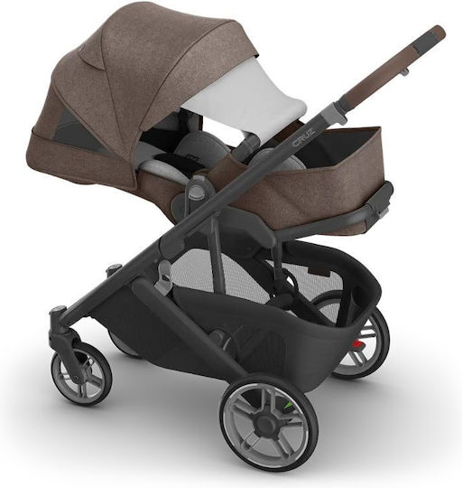 UPPAbaby Cruz V3 Reversible Baby Stroller Suitable for Newborn Mocha Melange 12kg