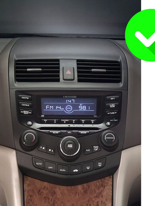 Carmedia Car Audio System for Honda Accord 2003-2007 (Bluetooth/USB/WiFi/GPS/Apple-Carplay/Android-Auto) with Touch Screen 12.3"