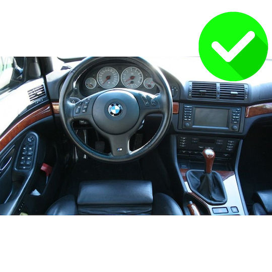 Carmedia Ηχοσύστημα Αυτοκινήτου για BMW Σειρά 3 (E46) 1998-2005 (Bluetooth/USB/WiFi/GPS/Apple-Carplay/Android-Auto) με Οθόνη Αφής 9"