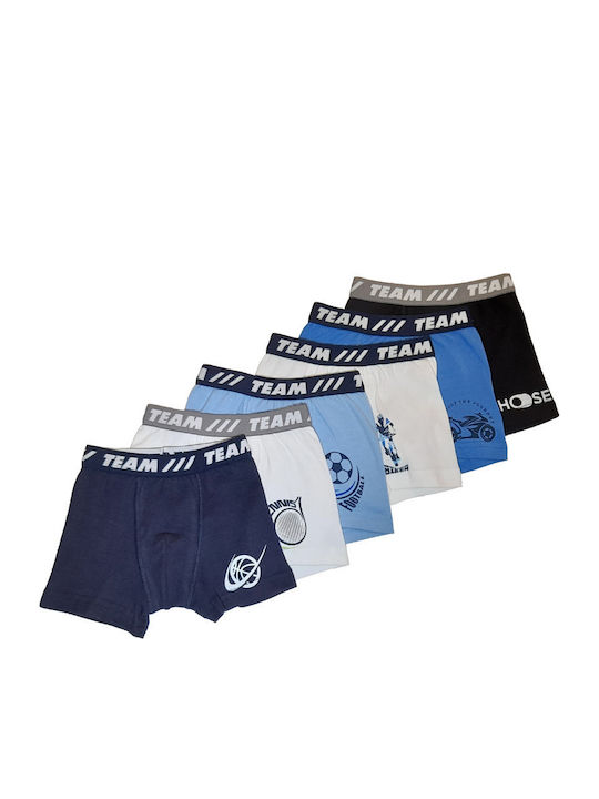 Pretty Baby Basketball Kids Boxer Navy Blue