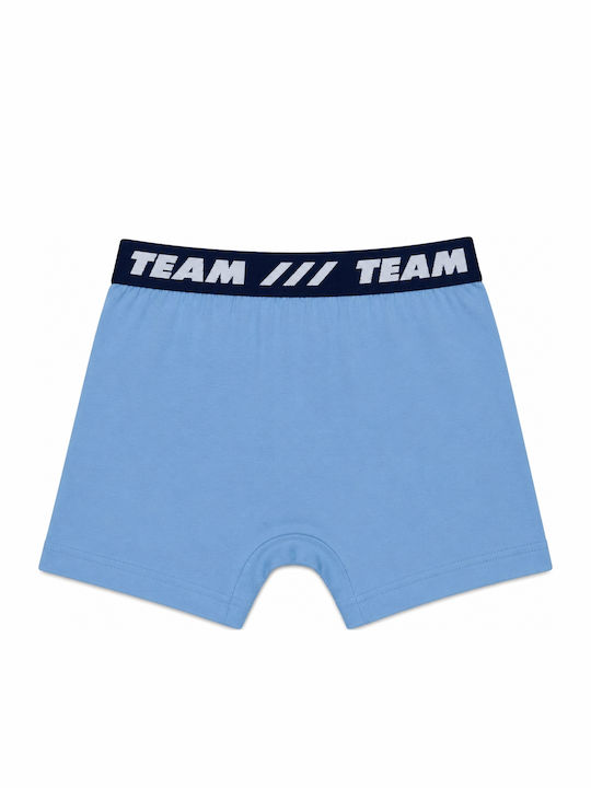 Pretty Baby Football Kids Boxer Light Blue
