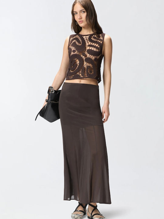 Pinko Φούστα Brown