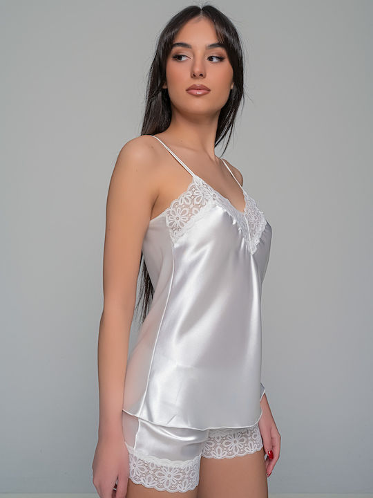 Milena by Paris Summer Babydoll Ecru