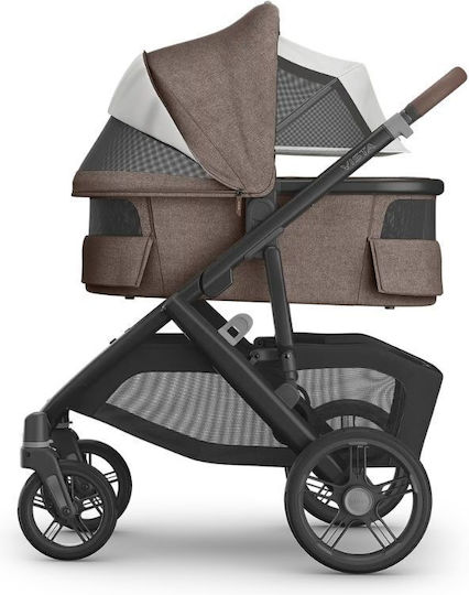 UPPAbaby Vista V3 Reversible 2 in 1 Baby Stroller Suitable for Newborn Mocha Melange