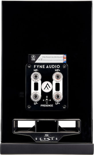Fyne Audio F5S Ζεύγος Ηχείων Hi-Fi Βιβλιοθήκης 45W 1 Δρόμου Π17.4xΒ24.9xΥ28.5εκ. Gloss Black