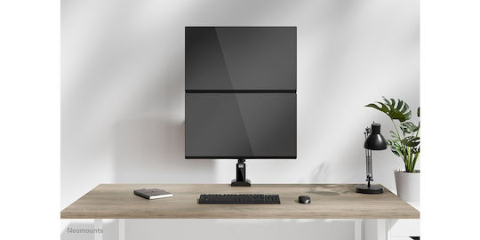 Neomounts Desk Stand for 2 Monitors up to 32" with Extension Arm (DS60-600BL2V)