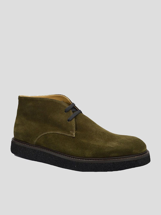 Wildleder Grüne Herrenstiefel