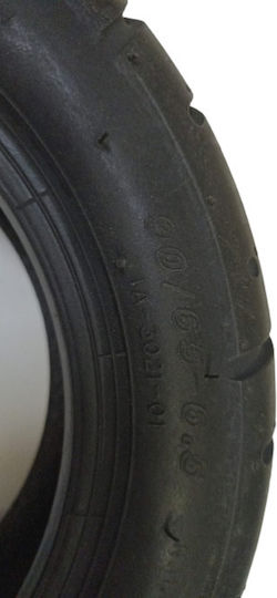 Innova 90/65-6.5" Rubber Tire Electric Scooters Black