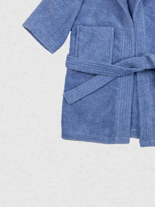 Sunshine Kids Hooded Bathrobe Blue