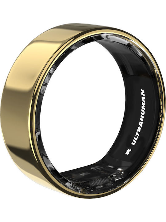 Ultrahuman Air Smart Ring 18.1mm Αδιάβροχο με Παλμογράφο Χρυσό