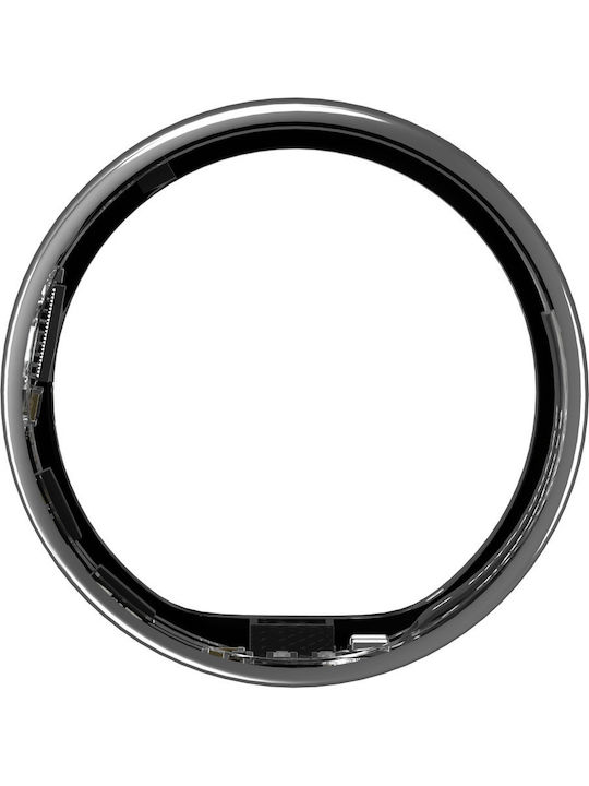 Ultrahuman Air Intelligente Ringe 22.3mm Wasserdicht mit Herzfrequenzsensor Silber