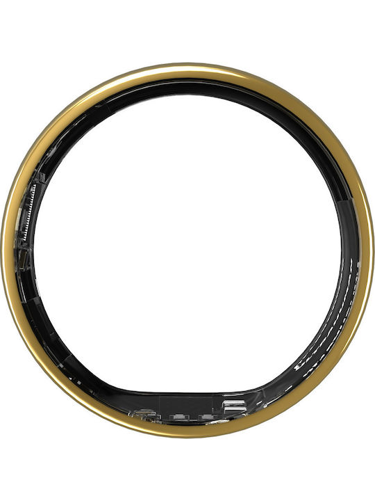 Ultrahuman Air Intelligente Ringe 15.7mm Wasserdicht mit Herzfrequenzsensor Gold