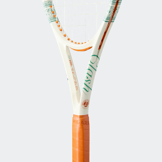 Wilson Clash 100l V3 Roland Garros Tennis Racket