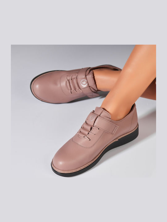 Damen Oxfords in Khaki Farbe