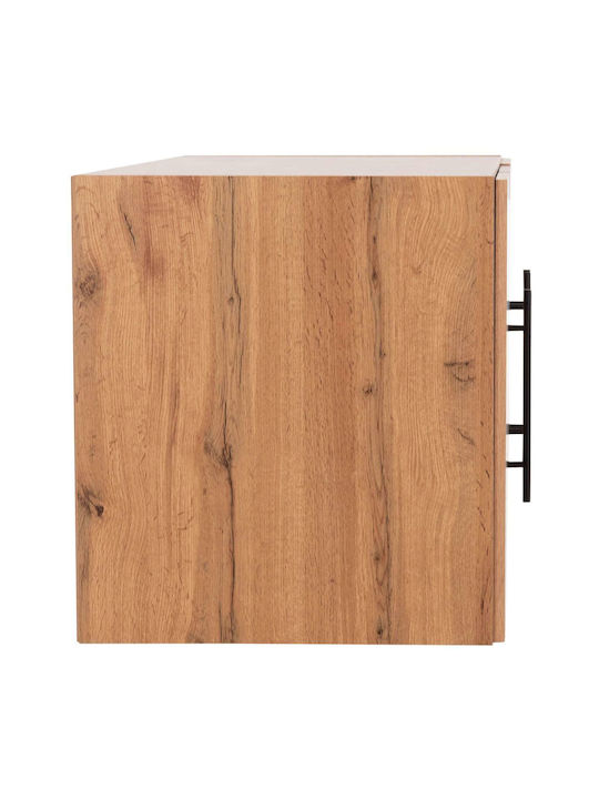 Rectangular Loft Closet Surface from Natural Wood Chipboard 150x55cm 0513771