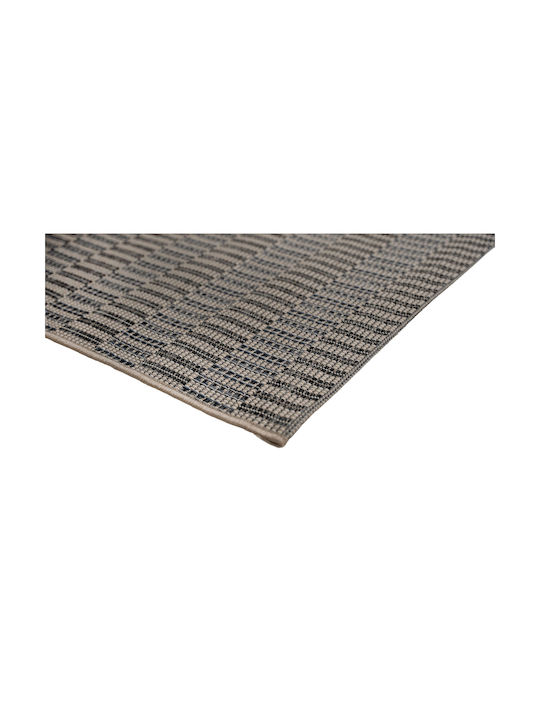 Tzikas Carpets Clyde 23018-095 Σετ Μοντέρνα Χαλιά Κρεβατοκάμαρας Ψάθινα Καφέ 216-0-335-23018-095 3τμχ