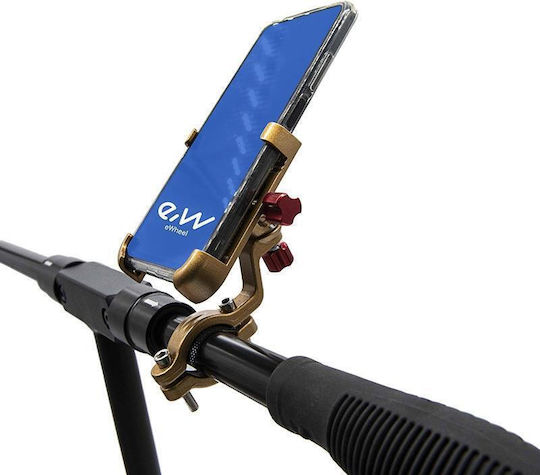 Ewheel Phone Holder Electric Scooter 360 Rotation Gold