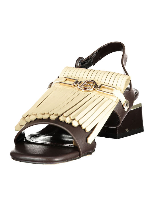 Damen Sandalen Braun