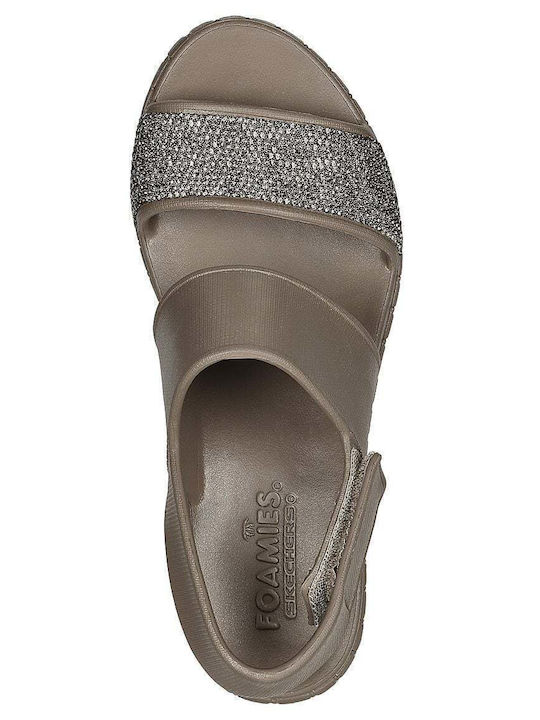 Foamies Pier Ave Anatomic Summer Women's Platforms Brown