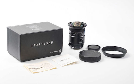 TTArtisan Full Frame Φωτογραφικός Φακός 17mm F/4.0 Tilt-Shift για Canon RF Mount Μαύρος