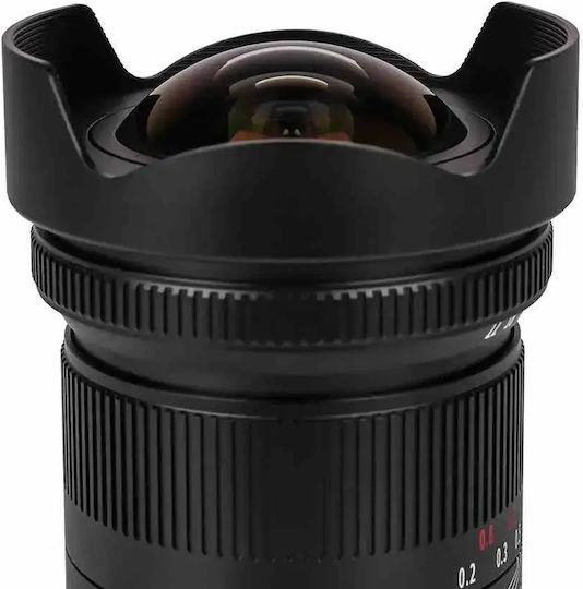 7artisans Full Frame Φωτογραφικός Φακός Photoelectric 9mm F/5.6 Wide Angle για Canon R Mount Μαύρος