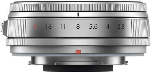 Fujifilm Crop Camera Lens XF 23mm f/2.8 R WR Fixed for Fujifilm X Mount Silver
