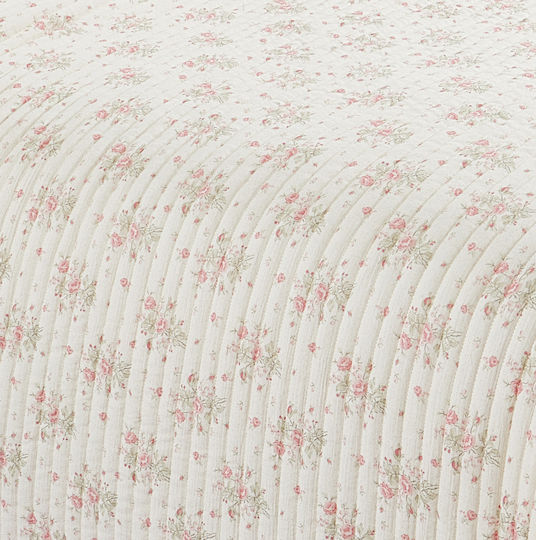 Liolios Home Liolios Home Tagesdecken Übergröße Ivory/Rose 220x240cm 3 Stück