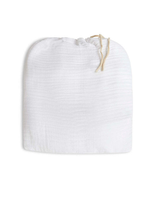 Aigaion Cotton White Beach Poncho