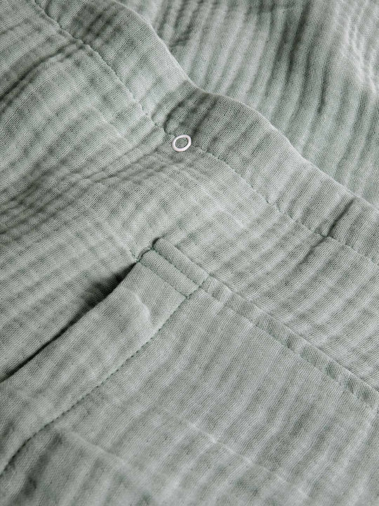 Aigaion Beach Poncho Cotton Green