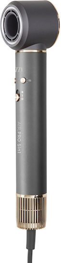 Izzy Multi Styler AIR PRO 5σε1 BLDC IZ-7220 Electric Brush with Air for Straightening and Curls 1500W