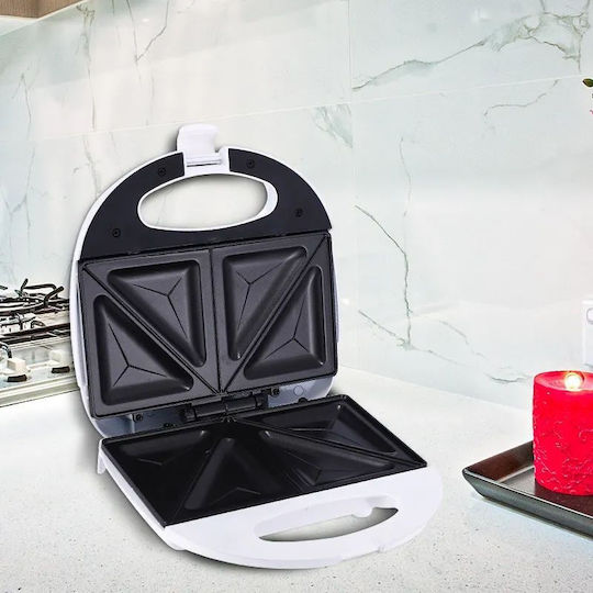 Alista Home Tostieră pentru 2 Sandvișuri 750W Albă