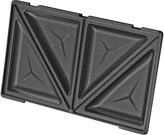 Sandwich Maker Grill with Removable Plates 800W Black