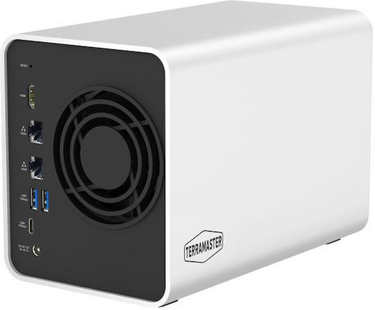 TerraMaster F2-425 Plus NAS με 2 θέσεις για HDD/M.2/SSD και 2 θύρες Ethernet