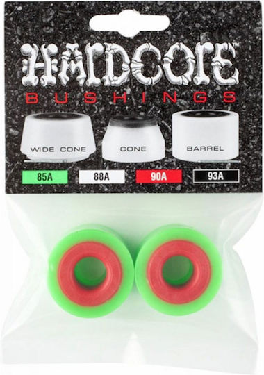 Hardcore Barrel 85a Bushings Green Red