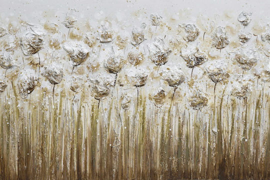 Karbounis Flowers on Canvas 60x90 cm Karbounis Flowers on Canvas 60x90 cm