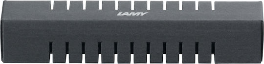 Lamy Safari Писалка Fine Сива от Inox с Черно Мастило