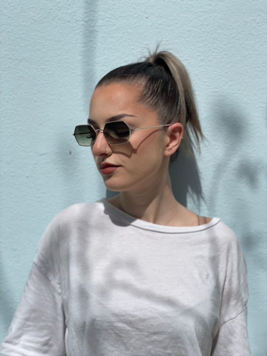 Tailor Made Γυαλιά Ηλίου Χρυσά με Σκελετό Tailor Made Γυαλιά Ηλίου Χρυσά με Σκελετό