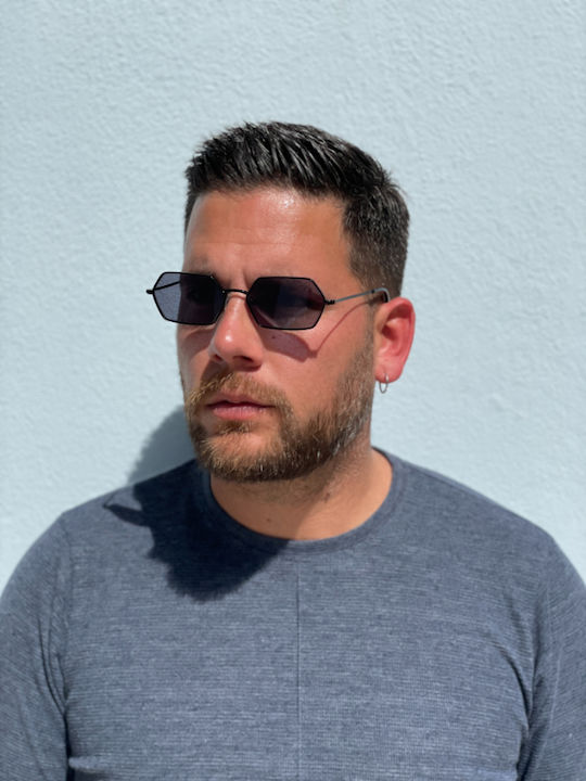 Tailor Made Unisex Sonnenbrillen mit Schwarzem Rahmen und Grauen Gläsern TM15293-C5