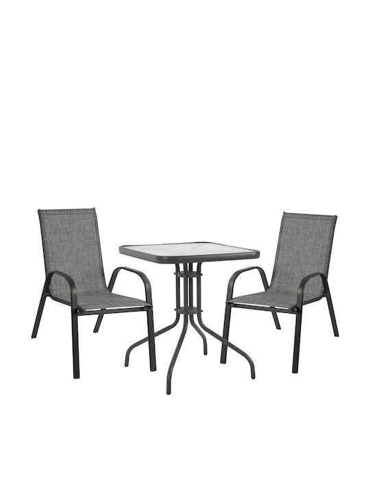 Dining Set for Small Outdoor Spaces 3 Pieces Manufacturer Colour