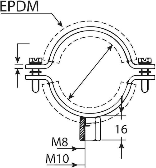 Clip De Fixare M.l 18 15-19 M8+M10