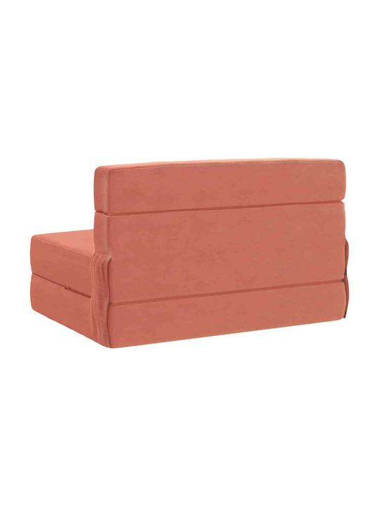 Armchair Bed Red Orange 70x72x60cm