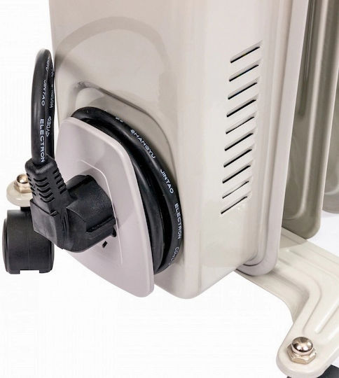 Oil Filled Radiator with 6 Slices 1500W