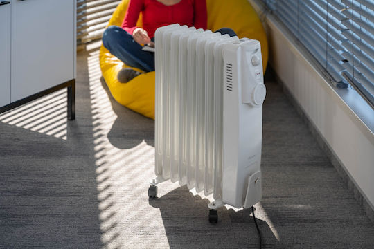 Milla Home Маслен Радиатор с 8 Ребра 2000W