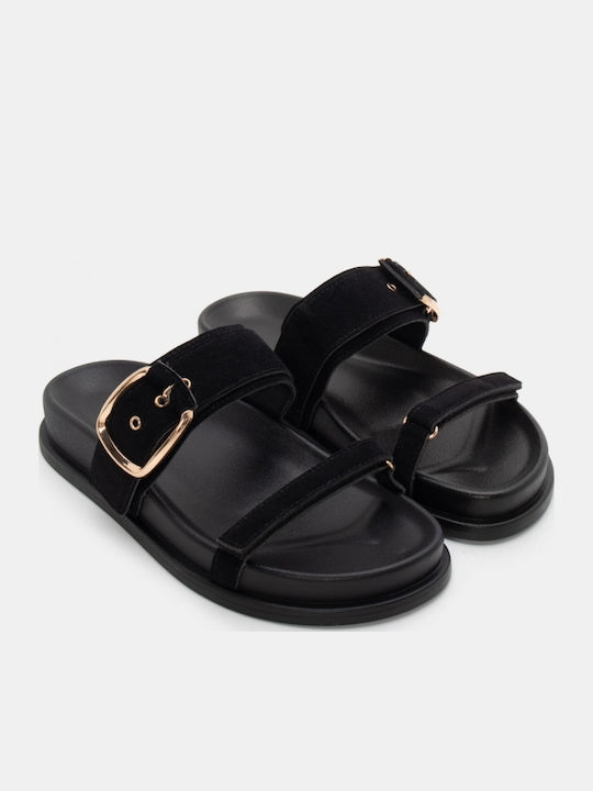 Дамски Сандали Flatforms Черни